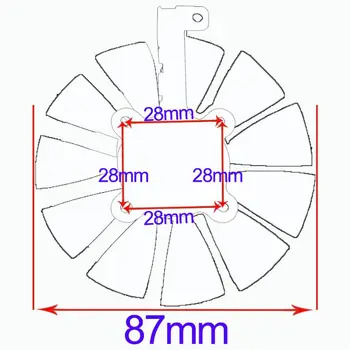 

87MM PLD09210S12M PLD09210S12HH Cooling Fan Replace For Graphics Card Fan B85A