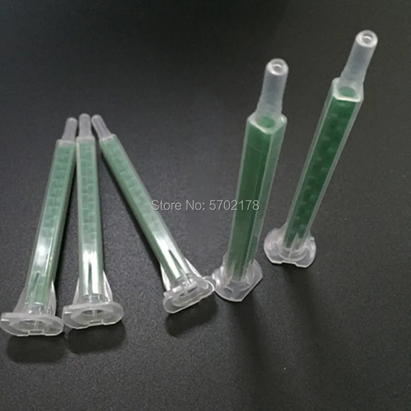 

50pcs AB Glue Resin Static Mouth Mixing Nozzles Tube 83mm AB Gun Square Bayonet Mixing Tube Mixer Tools