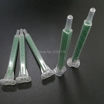 

50pcs AB Glue Resin Static Mouth Mixing Nozzles Tube 83mm AB Gun Square Bayonet Mixing Tube Mixer Tools