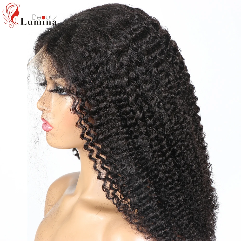 Kinky Curly Human Hair Wig 4x4/13x4 Lace Closure Wig For Black Women human hair wig lace front wig human hair wigs front lace wig