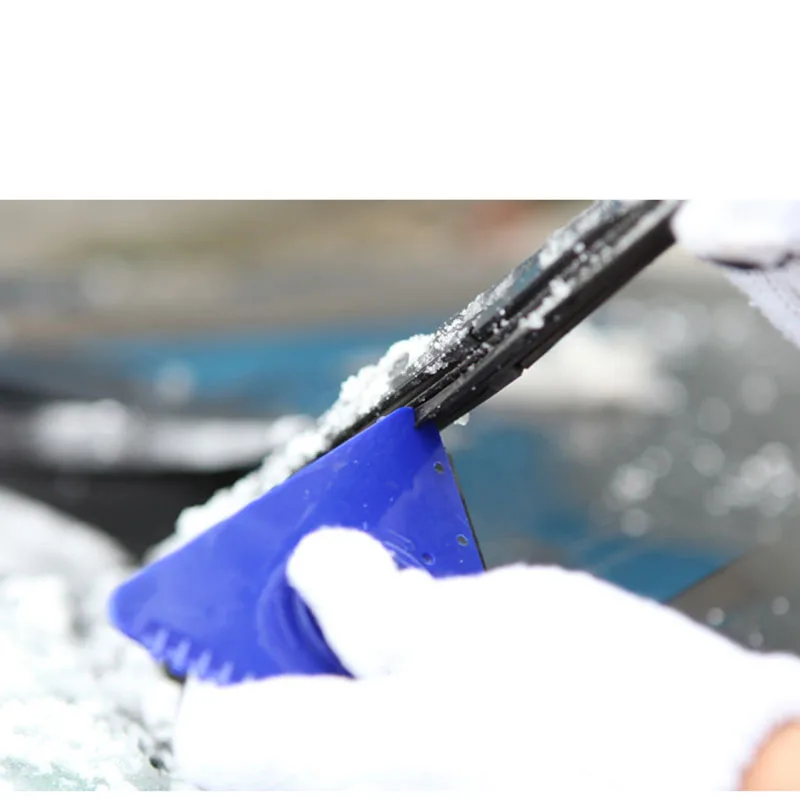 Cena Łopata do śniegu czyścik samochodowy i skrobaczka z piankowym uchwytem wysuwane zdejmowane automatyczne usuwanie śniegu samochód Frost Windshield Cleaner