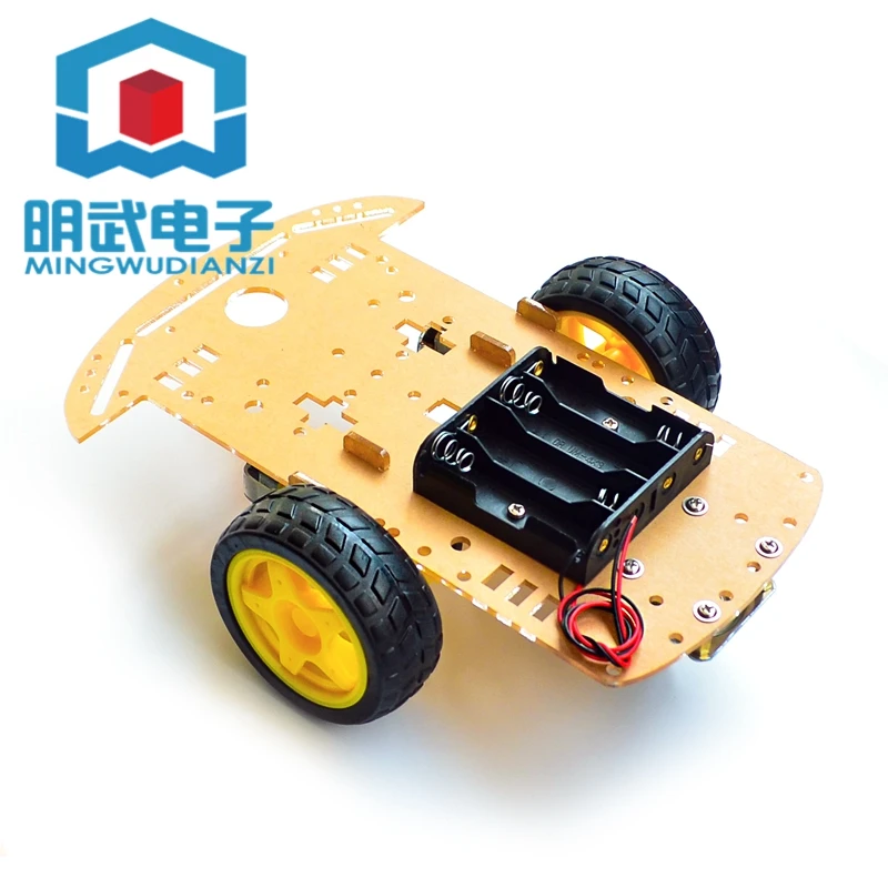 Умная 2WD Роботизированная Автомобильная платформа с 2 двигателями Волшебная