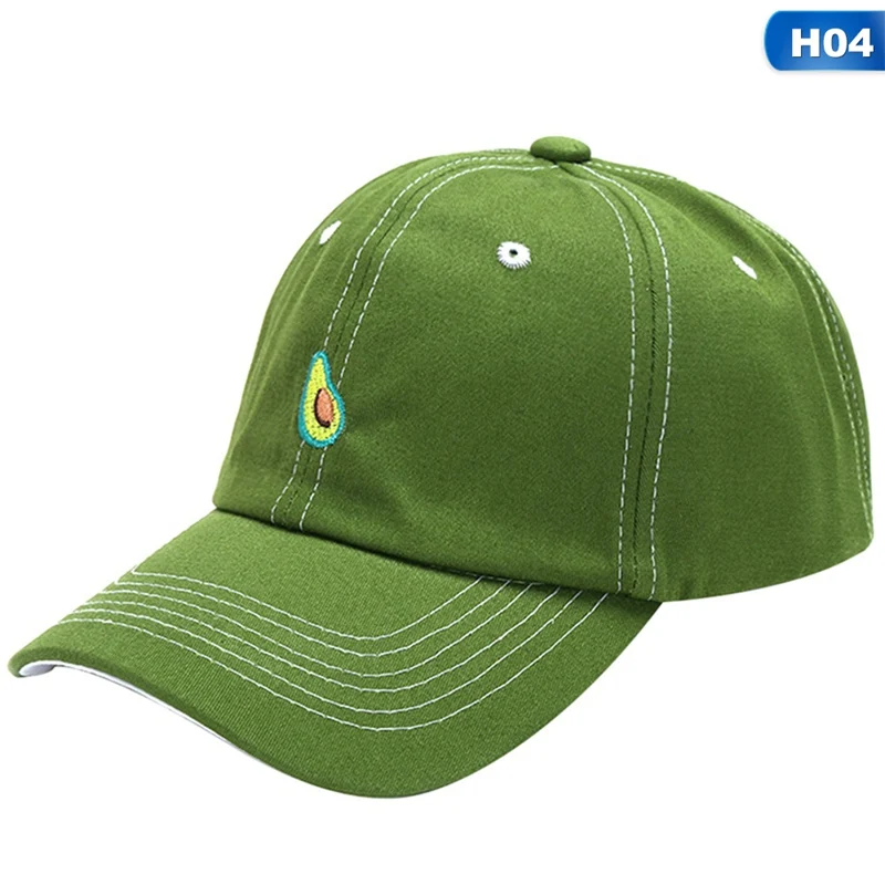 4 Summer Women Fruit Embroidered Golf Hat Adjustable Baseball Cap Accessories Gorro Hombre Verano - Цвет: 4