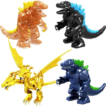 

20PCS Famous Movie Bricks Red Lotus One-Eyed Creatures Skeleton Alien Building Blocks Figures Children Toys GXL049 GXL047 GXL048