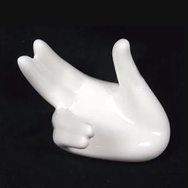 Ocarina коллектор аксессуар керамическая подставка для рук база для меломанов фарфор