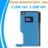 PowMr Hybrid Inverter 3.5/5.5KW Pure Sine Wave Solar Inverter Buit-in MPPT 100A Solar Controller For Max 500V with Wifi GPRS ► Photo 1/6