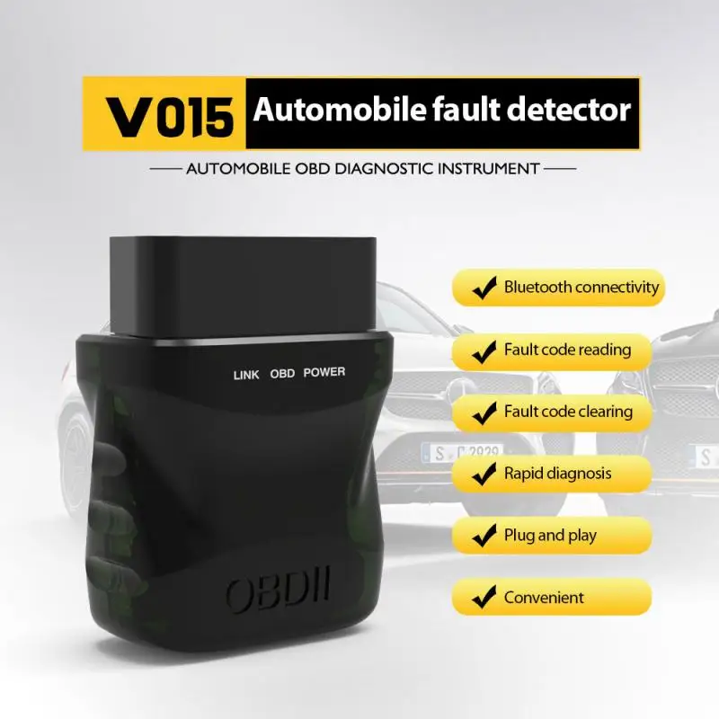 Mini OBDII Bluetooth 4.0 OBD 2 OBD2 ELM327 V2.2 Wifi For Android/IOS Scanner Auto Tool Car Diagnostic PK OBDLINK Goods | Автомобили и