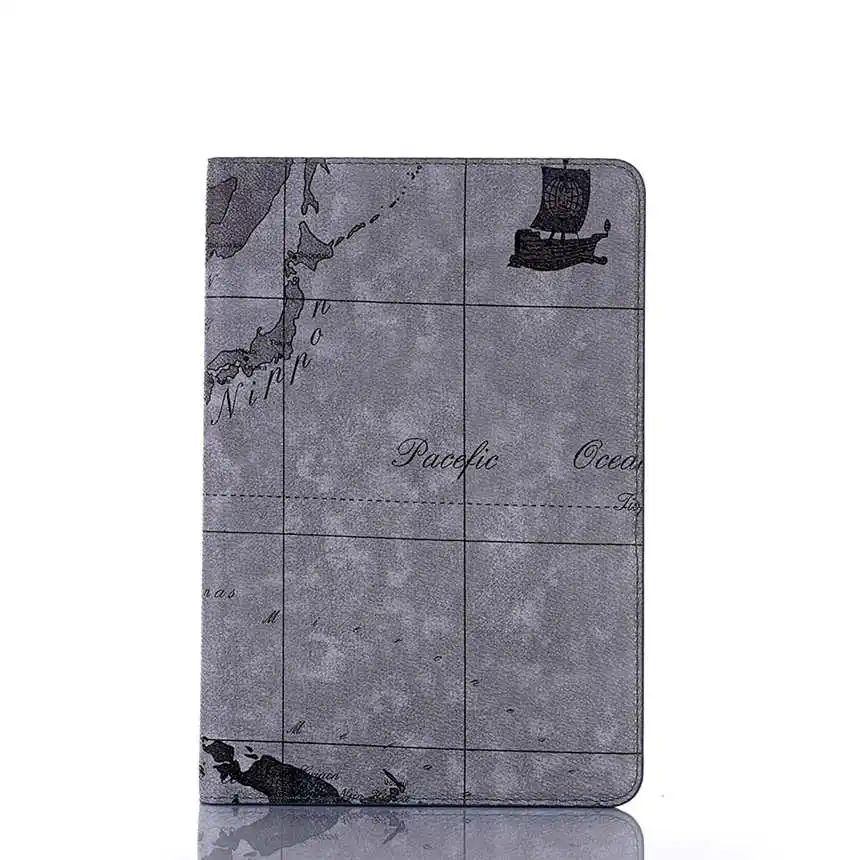 Чехол с принтом карты для iPad mini 2 mini 3 A1432 A1454 слот для карт кожаный PU Стенд откидная крышка для iPad mini 1 2 3 Чехол 7,9'' - Цвет: 3