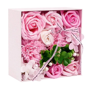 

DIY Romantic Soap Flower Girlfriend Soap Rose Double Seventh Festival Love Box Fragrance