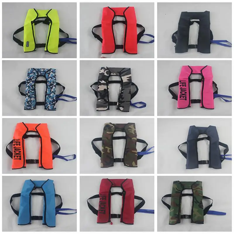 

Quality TPU 5s Automatic Inflatable Polyester Adult Kids Life Vest Jacket Swimming Boating Ski Drifting Life Vest Water Sport