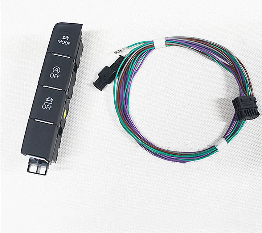 

Parking Radar DRIVING MODE Switch Button Multi-Function EPS & Cable For Passat B8 3GD 927 137A