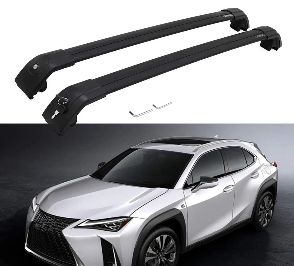 2 шт. поперечные рейки на крышу багажник подходит для Lexus- UX UX200 UX250h 2019 2020 |