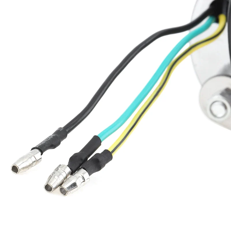 Мотоцикл Тахометр 1,6 W 12V Белый Ретро светодиодный индикатор светильник магнитной индукцией двойной пройденное расстояние в милях для мотоцикла