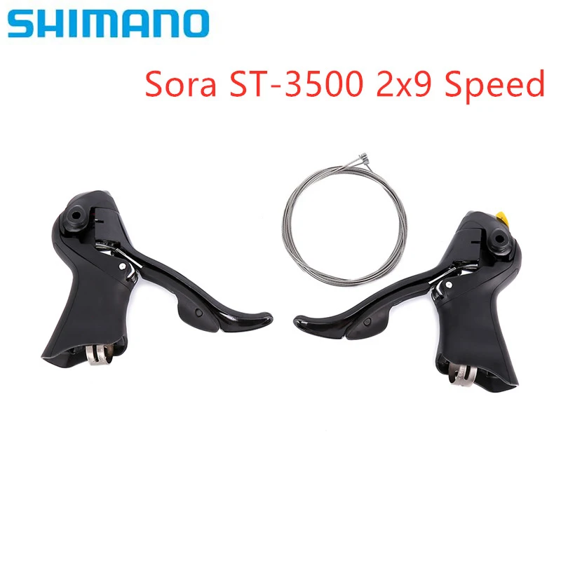 Shimano Сора ST 3500 2x9 Скорость двойной Управление 3503 3x9 переключения тормозные рычаги L