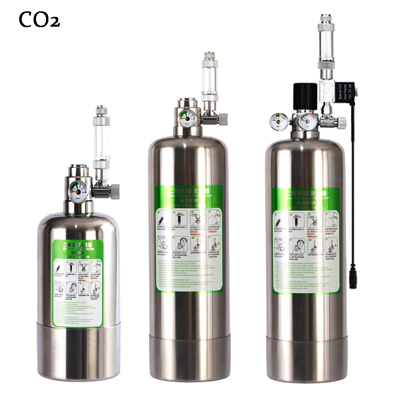 Zrdr Aquarium Diy Co2 Generator System Kit With Pressure Air Flow