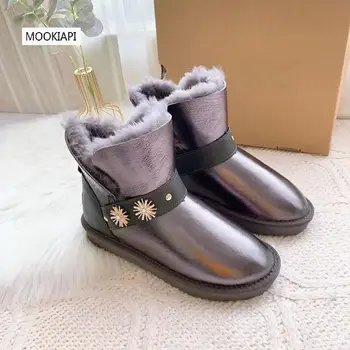 

2019 Australia's warmest women's shoes, real sheepskin, natural wool, the highest quality snow boots