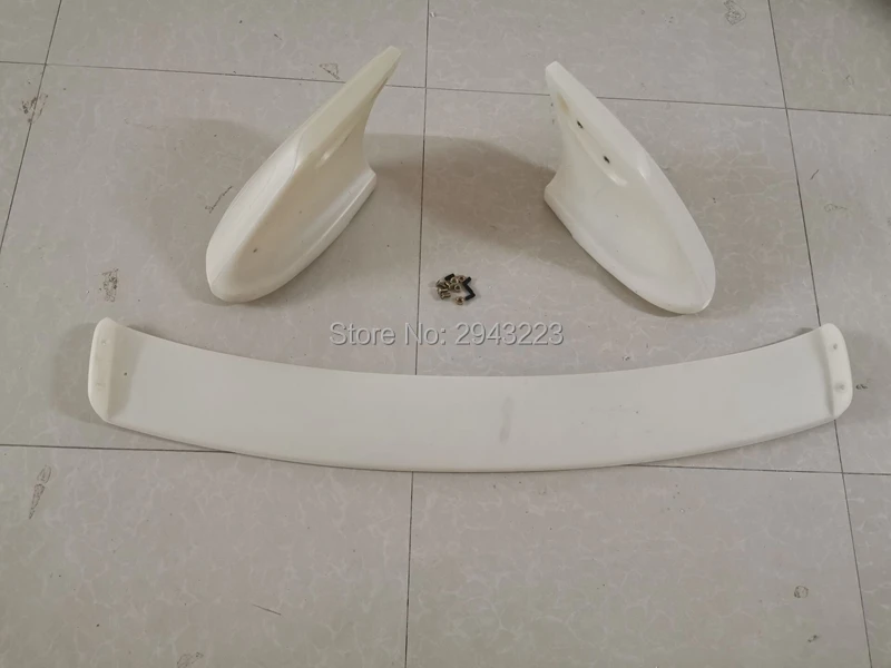 Car Styling For Honda Insight Spoiler Exterior ABS Plastic Material Unpainted Color Rear Boot Trunk Wing Lip Spoiler