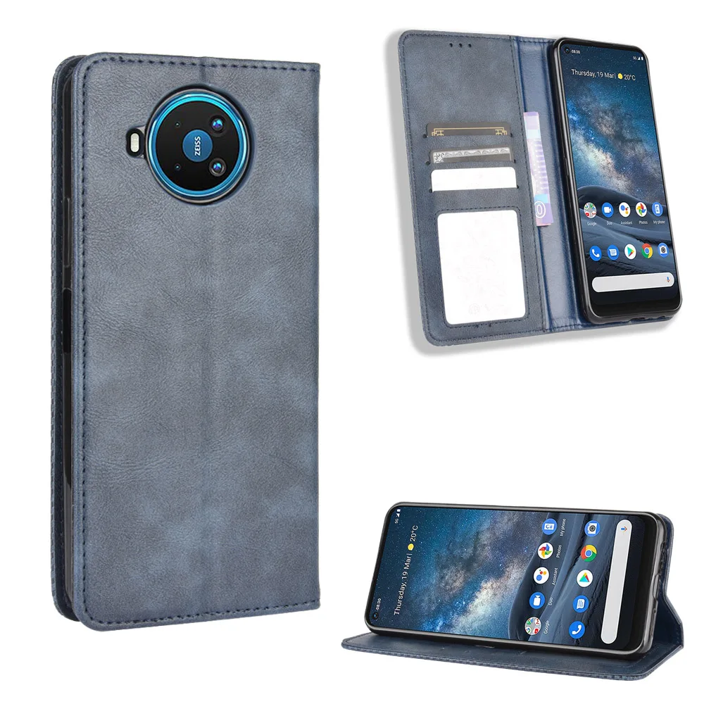 Luxury Leather Flip Cover with Stand & Card Slot