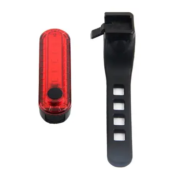 

Bicycle LED Lamp Bike Rear Tail Light Mini Taillight USB Rechargeable Safety Night Riding Rear Light