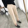 Thicken Women Pencil Pants womens 2022 Autumn Winter Plus Size OL Style Wool Female Work Suit Pant Loose Female Trousers Capris ► Photo 2/5