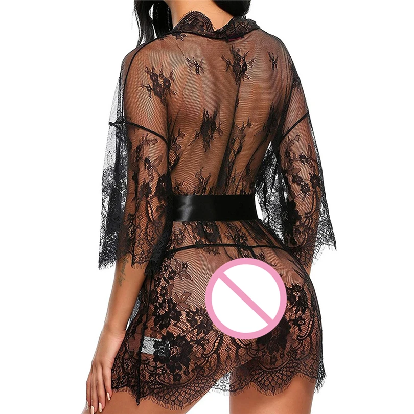 Сексуальное нижнее белье Babydoll, соблазнительное женское сексуальное ночное белье, ночная рубашка, сексуальное кружевное белье, соблазнительный халат, сексуальный комплект A20