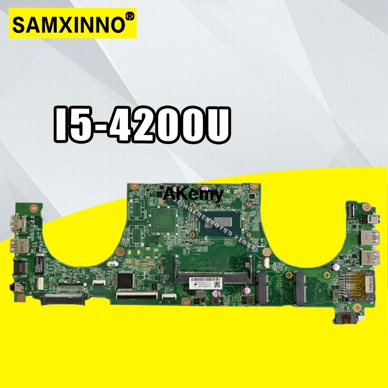 

Laptop motherboard for DELL Vostro 5470 V5470 PC Mainboard I5-4200U CN-0M9CVC 0M9CVC DAJW8CMB8E1 tesed DDR3
