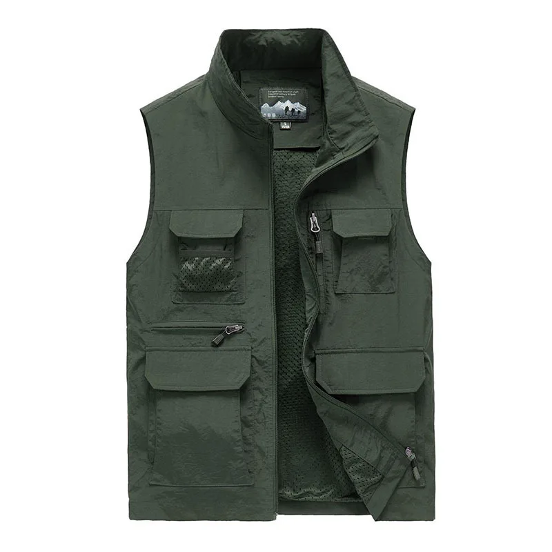 

Men'S Wear Spring And Summer Outdoor Casual Military Style Multi-pockets Fishing Vest Men's Photography Vest Tops Fashion 9902