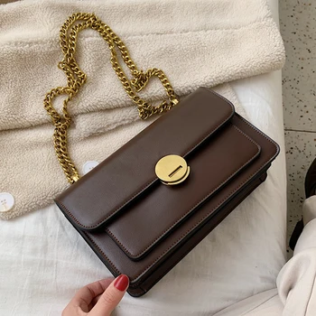

MONNET CAUTHY New Arrivals Bags for Women Classic Chic Style Fashion Messenger Bag Solid Color Green Black Wine Red Female Flap