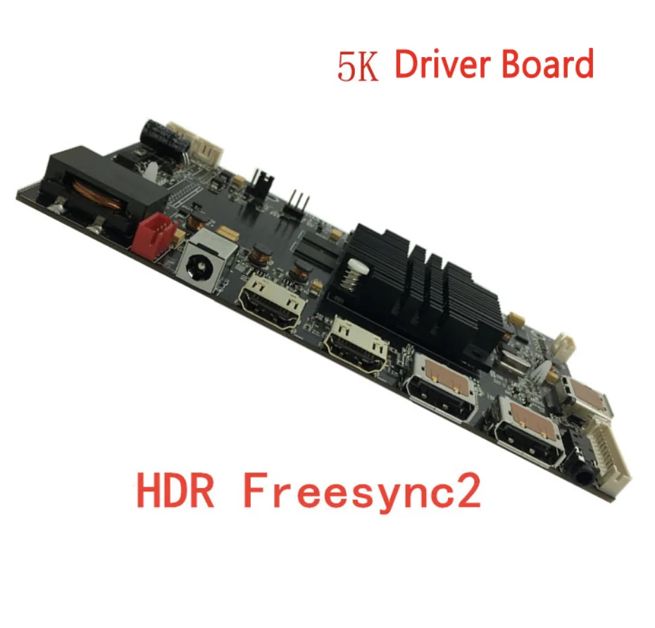 US $170.00 5K universal hd driver board HDR Freesync edp VBO 60hz LCD driver board can be driven LM270QQ1 LM270QQ2 M270QAN023 LCD screen