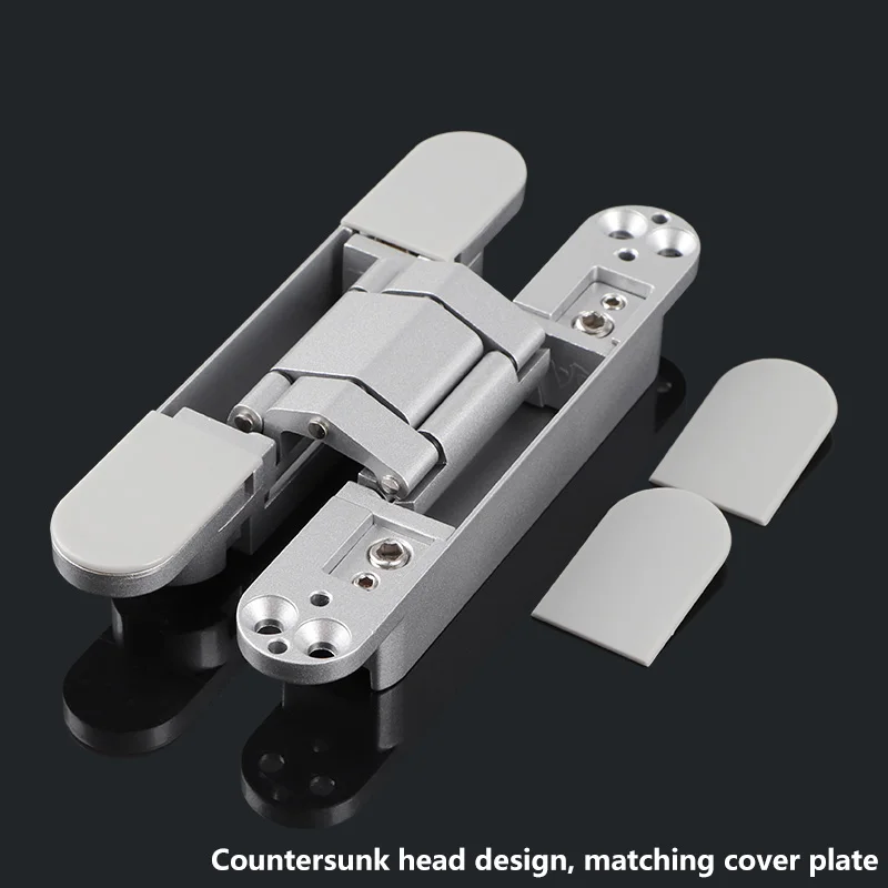 TOPKONRR Hinged Door Hinged Furniture Fittings Hidden Wooden Door Folding Adjustable Hidden Form Bearing Capacity Of40 80Kg Door Hinges