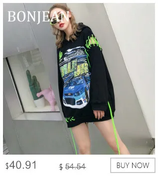 Bonjean/толстовки с рисунком персонажей для женщин, теплая одежда с аппликацией, зимние топы, плотные велюровые толстовки, BJ1805