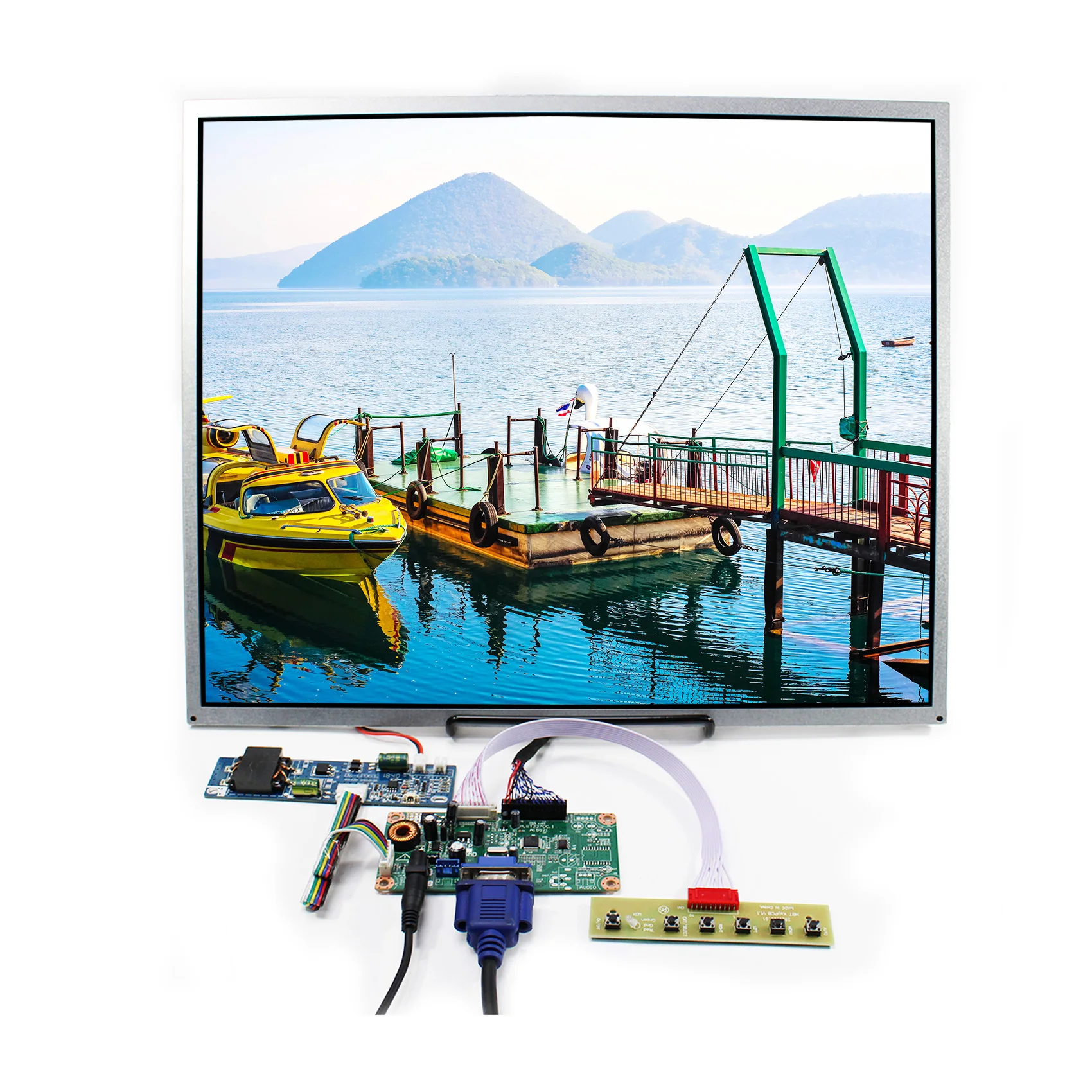 

19,0 дюйма G190ETN01 1280x1024 1000nit, ЖК-дисплей высокой яркости с VGA, ЖК-плата, используемая в промышленном и коммерческом дисплеях