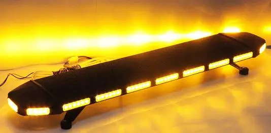 Free Shipping ECE R65 Super bright 3 watt tow truck lightbar emergency vehicle warning lightbar car flash strobe light bar