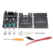 Hi Fi Stereo Tone Version bluetooth 5 0 Audio Power Amplifier Board 50W 50W Bass Adjustment Subwoofer Dual Channel Amp Module