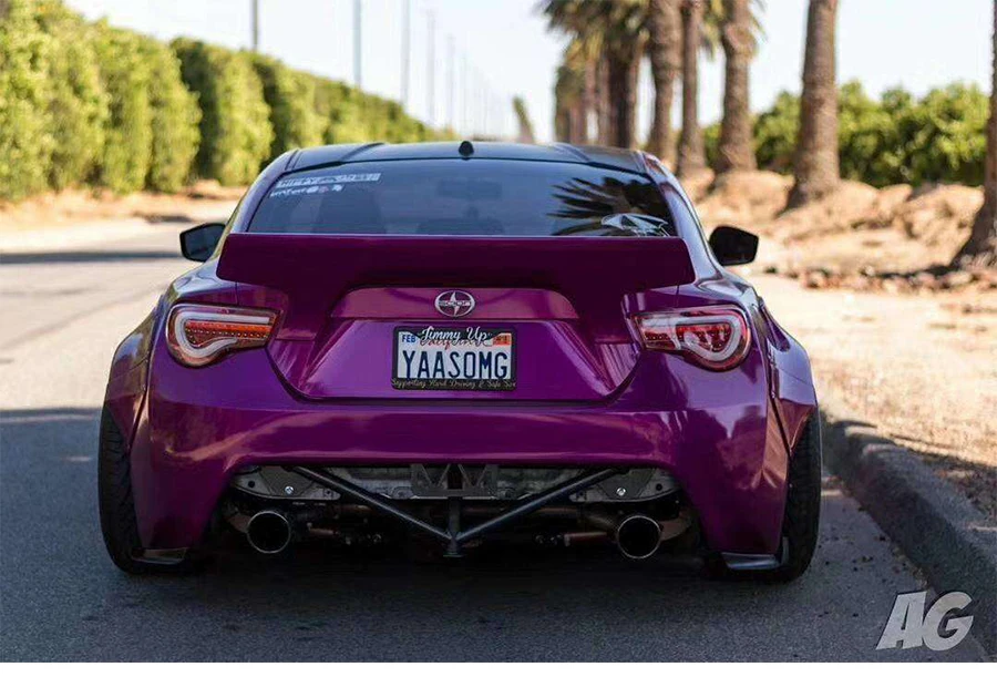 Для Toyota GT86 Subaru BRZ спойлер 2013 автомобильный RB2 стильный высококачественный черный Задний спойлер из углеродного волокна