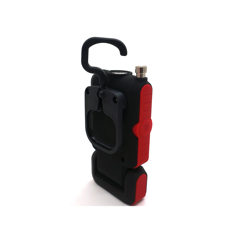 Aukelly USB Перезаряжаемый светодиодный светильник на магнитной подставке с крюком для гаража, COB лампа для ремонта автомобиля, флэш-светильник, магнитный инструмент