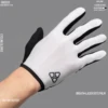 DUEECO Full Finger Cycling Gloves,Bicycle Gloves,Mountain Bike Gloves-XRD Paded with Shock Absorbing Anti-Slip MTB Gloves 3