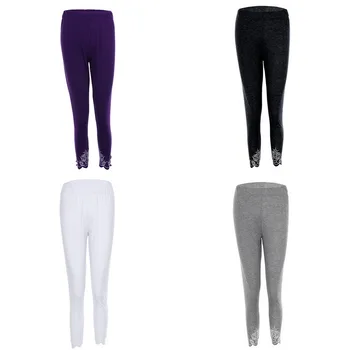 

New 2019 Fashion Spring Floral Print Sexy Leggins Women`s Good Quality High Elastic Slim Leggins Trousers Pants Plus Size