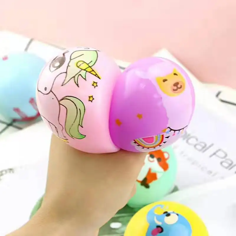 7 см Рождественский мягкий резиновый шарик macarons шарики из бисера вентиляционные декомпрессии круглый мягкий резиновый шарик игрушки