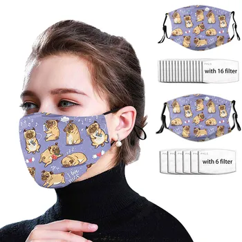 

Mascarilla Mask Masque Adults Windproof Foggy Haze Protective Mask Maseczka Ochronna Mondmasker Reutilizable Lavables