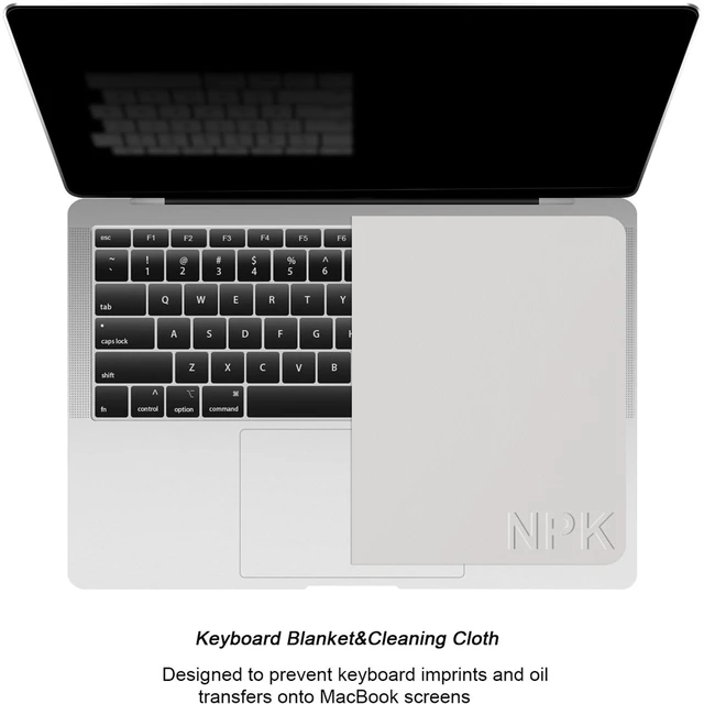 Notebook Palm Keyboard Blanket Cover Microfiber Dustproof Protective Film Laptop Screen Cleaning Cloth MacBook Pro 13/15/16 Inch 3