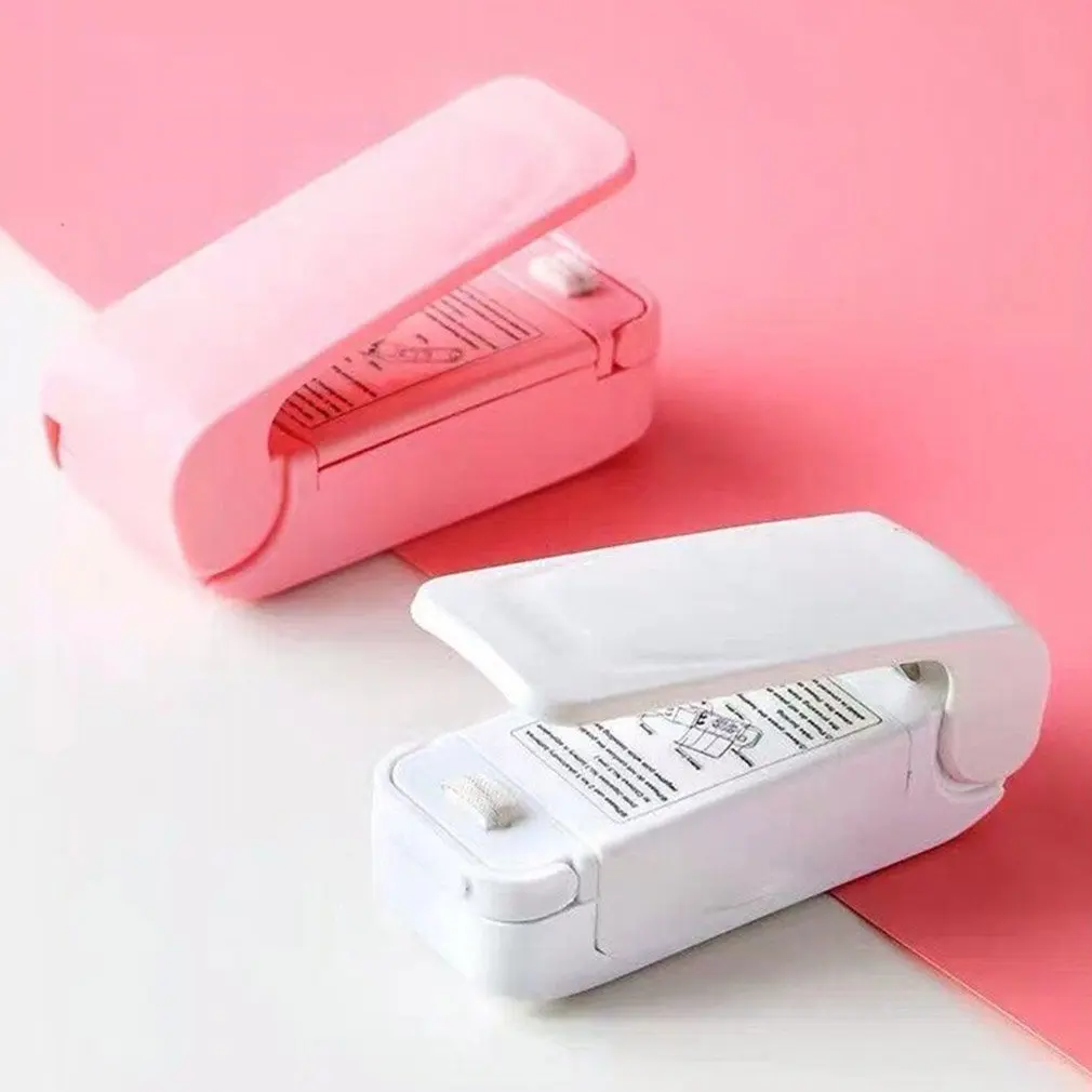 

Candy Color Matching Portable Mini Sealing Machine Snack Plastic Bag Sealing Machine Travel Heat Sealing Machine