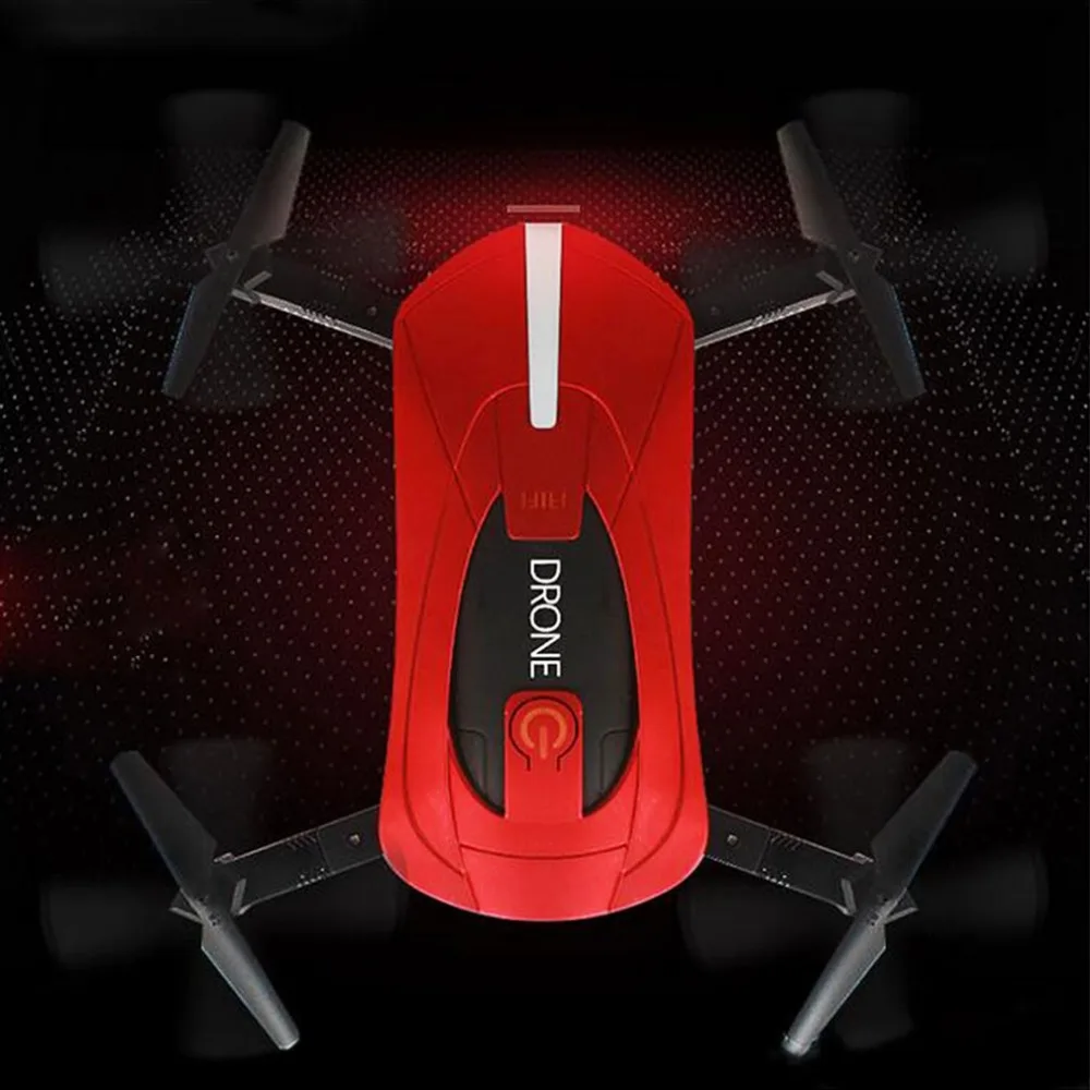 Селфи Дрон складной мини вертолет высота держать Безголовый WiFi FPV Квадрокоптер складной RC Дроны с камерой высокой четкости