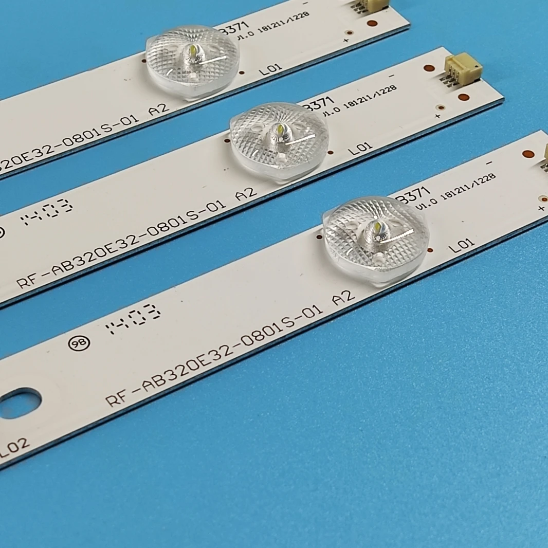 Striscia Di Retroilluminazione A Led Per Bbk 32Lem-1003/T2C Rf-Ab320E32-0801S-01 Lb-C320X13-E7-H-G1-Rf1 Lb-C320X14-E2-P-G1-Rf2 Led-32D1200B