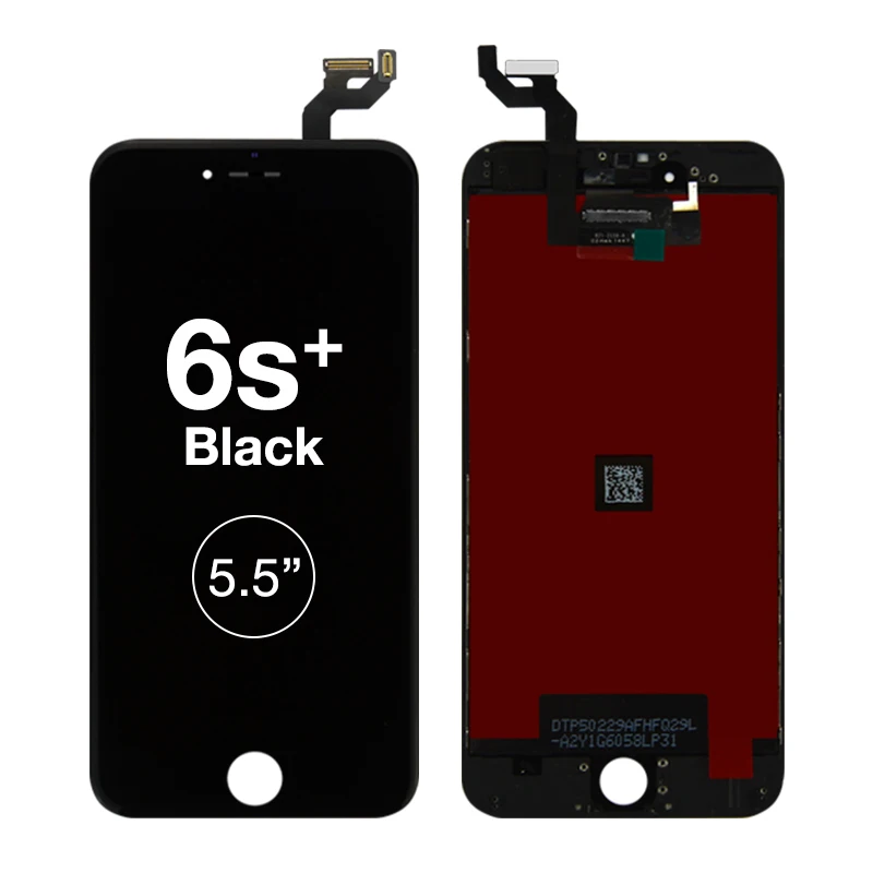 1 шт. 6 plus 6s plus ЖК-дисплей для iPhone 6 6g 6s 7 7g Дисплей AAA сенсорный экран Replalcement кодирующий преобразователь сенсорного экрана в сборе - Цвет: 6S Plus Black