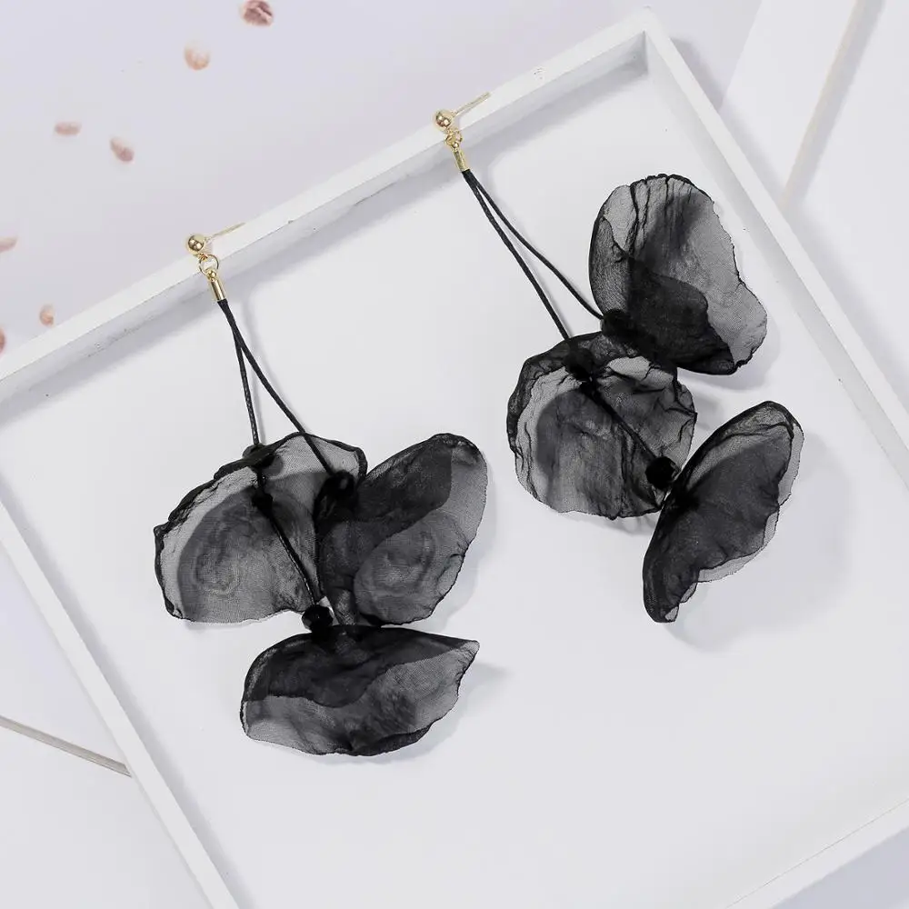 2019 новые богемные ручной работы ткань шифон Цветочные плечи цветок лепестки