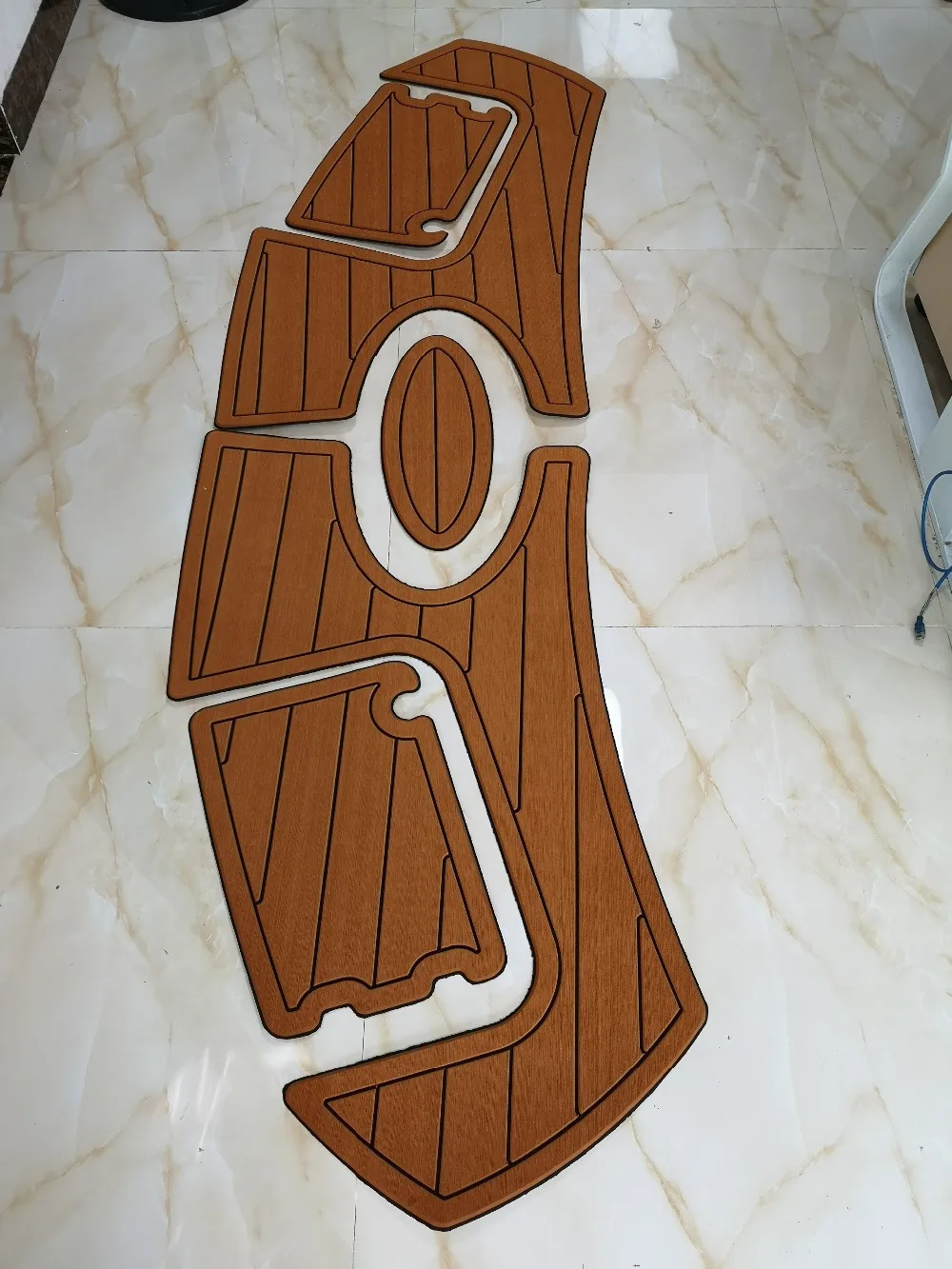 2007 Chaparral 256 SSI Плавающая Платформа Pad 1/" 6 мм Лодка EVA тик настил