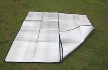 Moisture-Proof Dust-Proof Mat Outdoor Portable Camping Mat Double-Sided Aluminum Mold Camping Tool with Portable Storage Bag