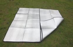 Moisture-Proof Dust-Proof Mat Outdoor Portable Camping Mat Double-Sided Aluminum Mold Camping Tool with Portable Storage Bag