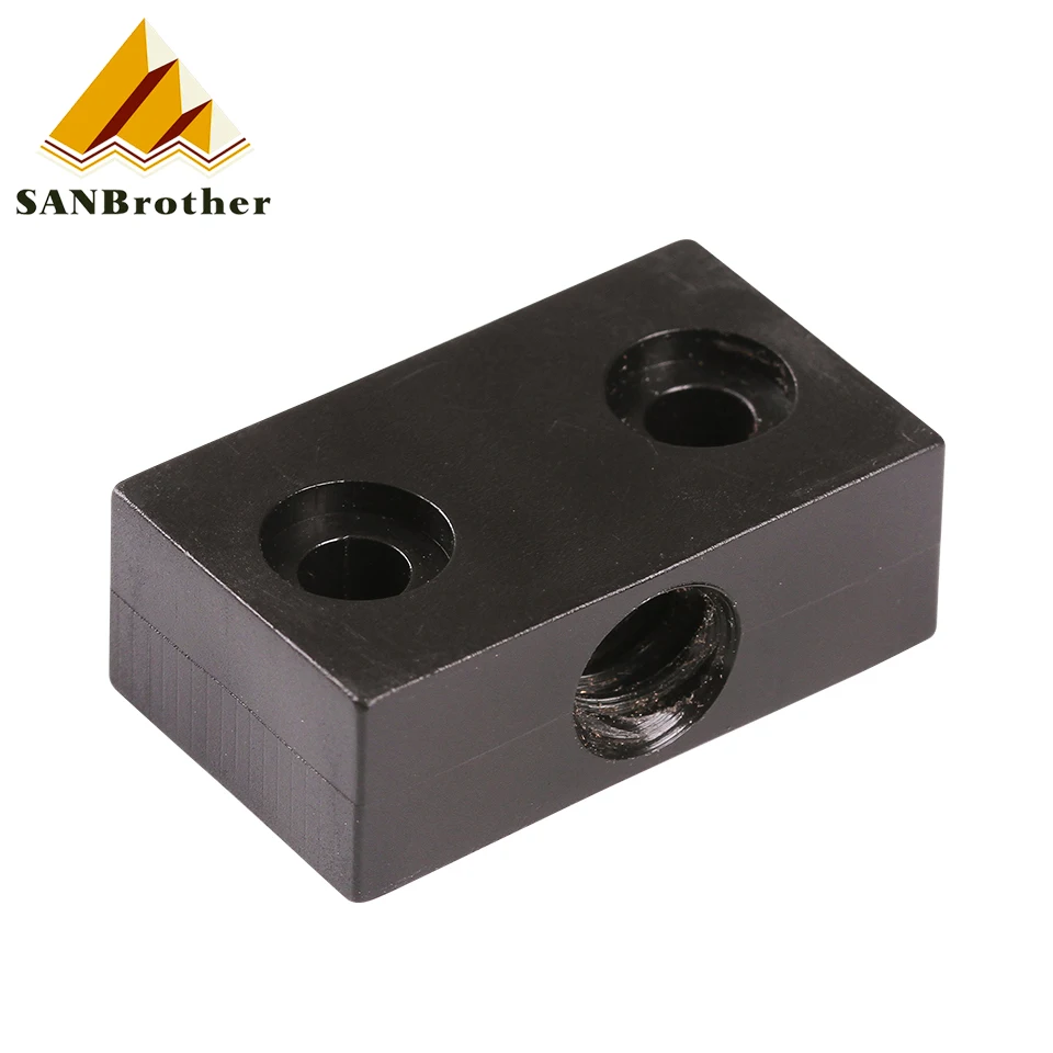 3d гайка для принтера T openbuilds типа anti backlash nut block T8 screw 8 мм lead 2 4 1 шт.|Детали и